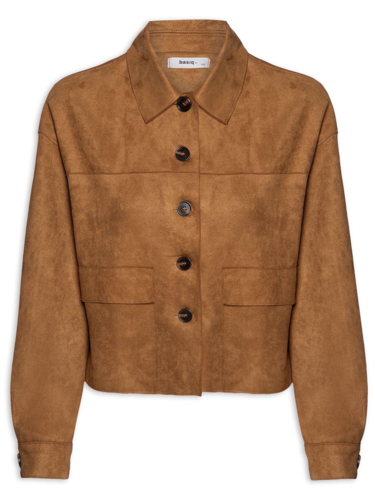 Jaqueta Feminina Suede - Bege