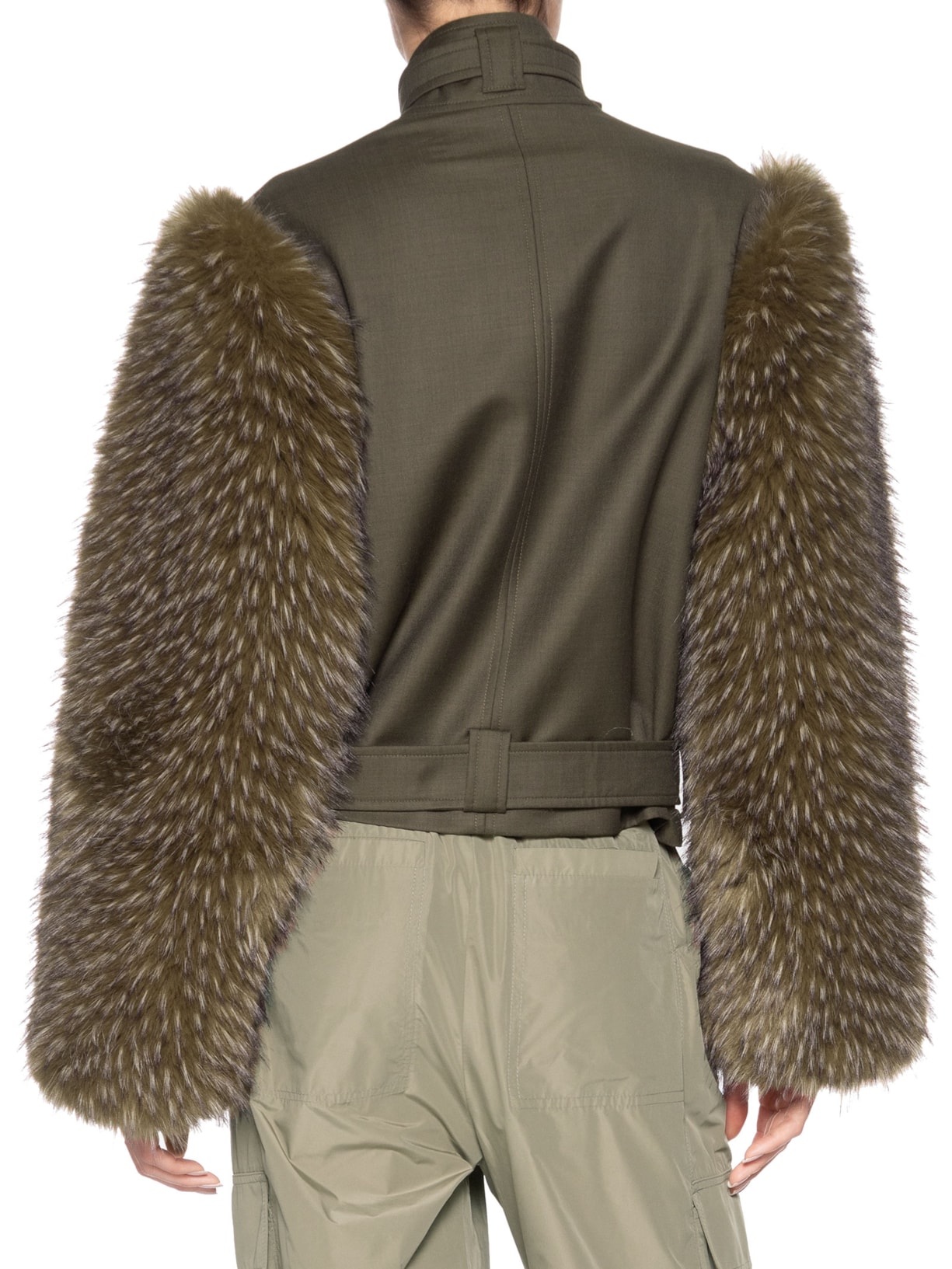 Jaqueta Feminina Super Fur Zizi Marrom Nk