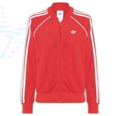 Jaqueta Feminina  Superstar Track Top - Vermelho