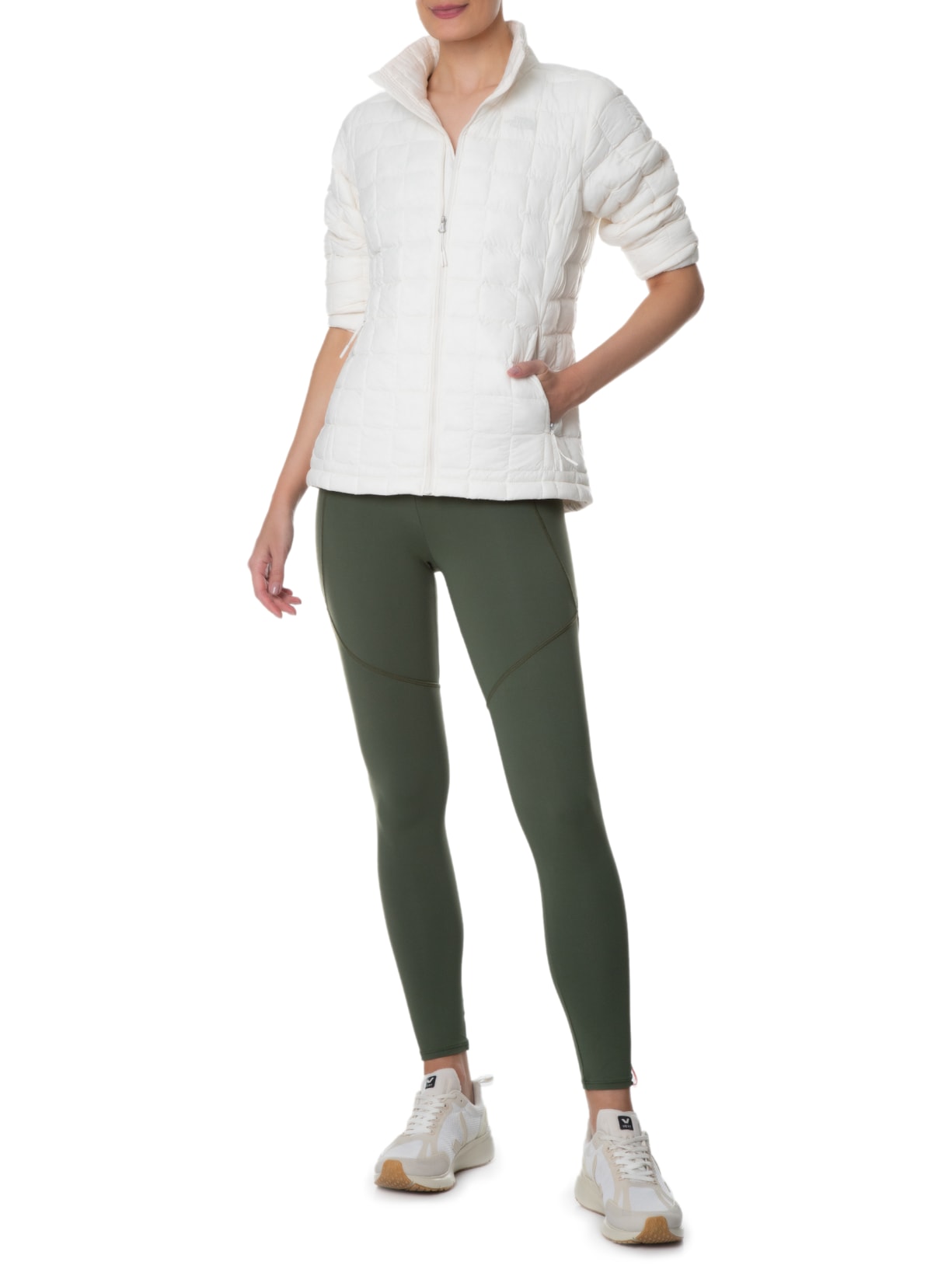 Jaqueta Feminina Thermoball Eco 2.0 Off White The North Face