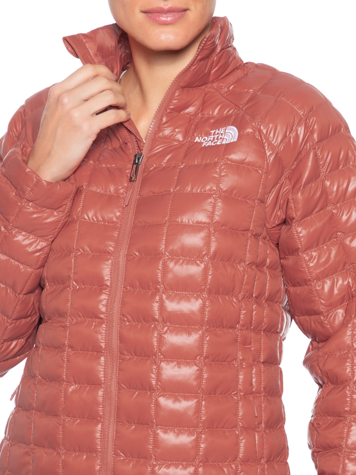 Jaqueta Feminina Thermoball Laranja The North Face