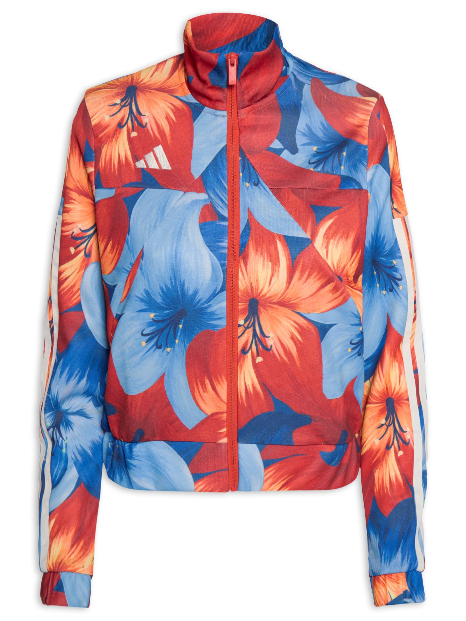 Jaqueta Feminina Tiro TT - Vermelho - Adidas + Farm