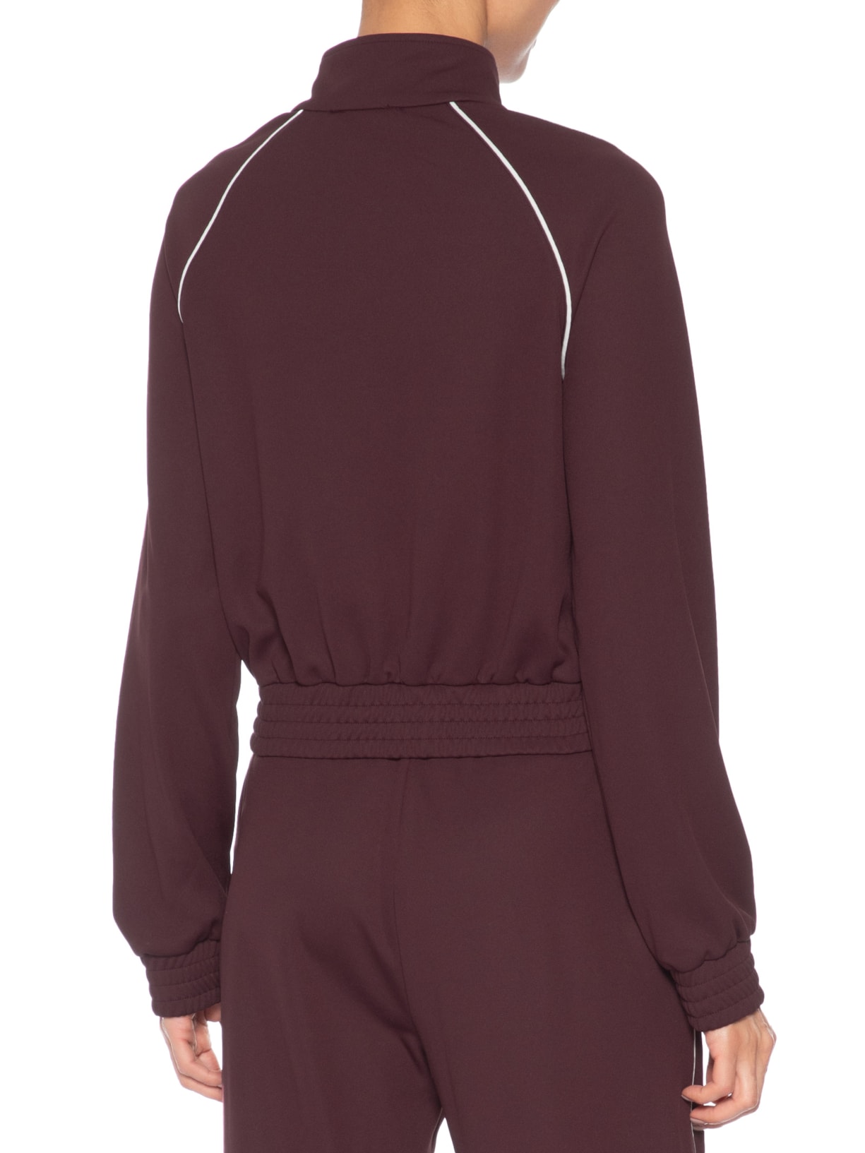 Jaqueta Feminina Track Signature Logo Retrô Vermelho Sporty & Rich