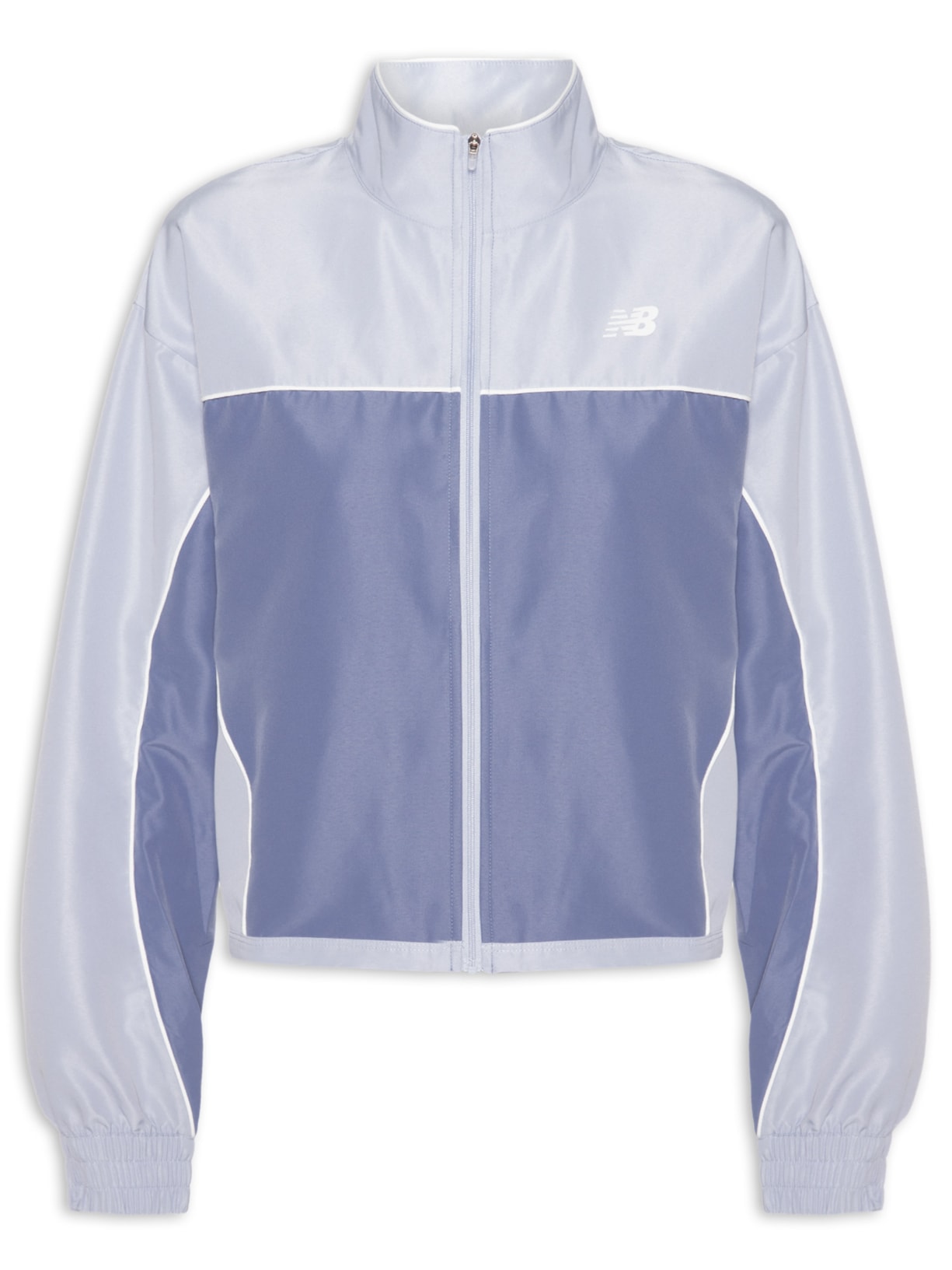Jaqueta Feminina Trackside Woven Roxo New Balance