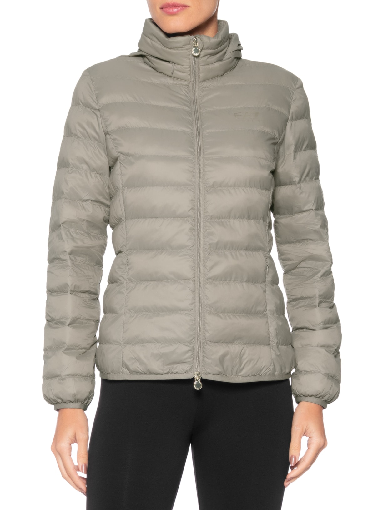 Jaqueta Feminina Train Core Eco Down Ultra Bege Ea7 Emporio Armani