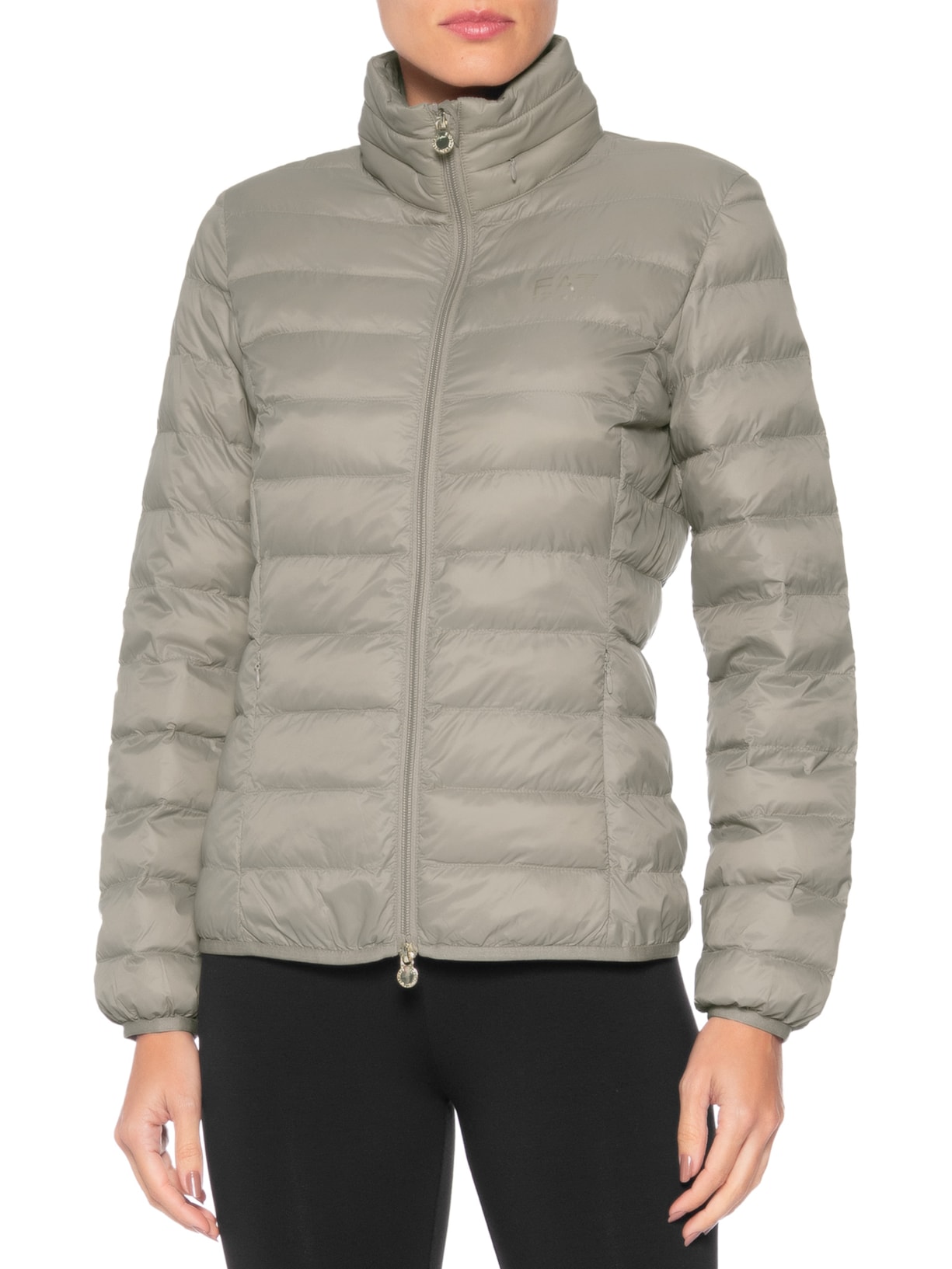 Jaqueta Feminina Train Core Eco Down Ultra Bege Ea7 Emporio Armani