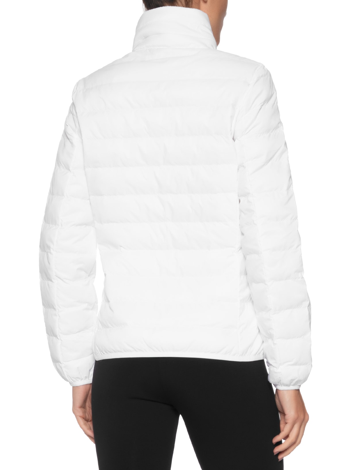 Jaqueta Feminina Train Core Eco Down Ultra Branco Ea7 Emporio Armani