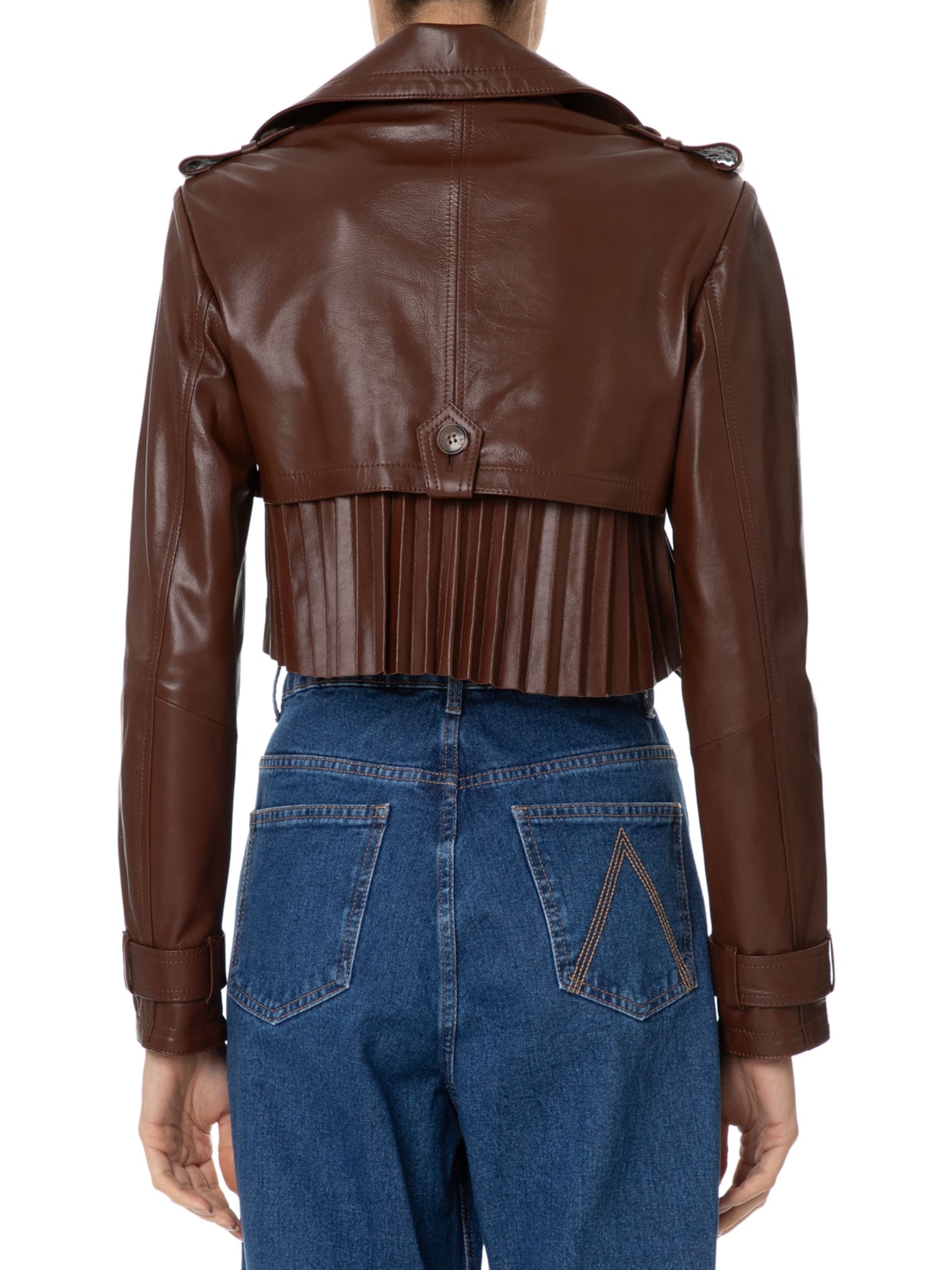 Jaqueta Feminina Trench Marrom Bo.bô