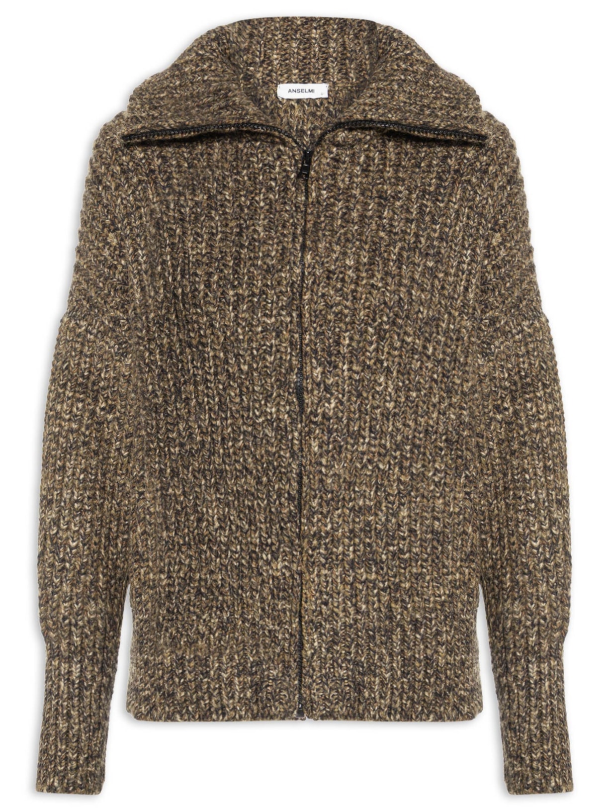 Jaqueta Feminina Tricot - Marrom