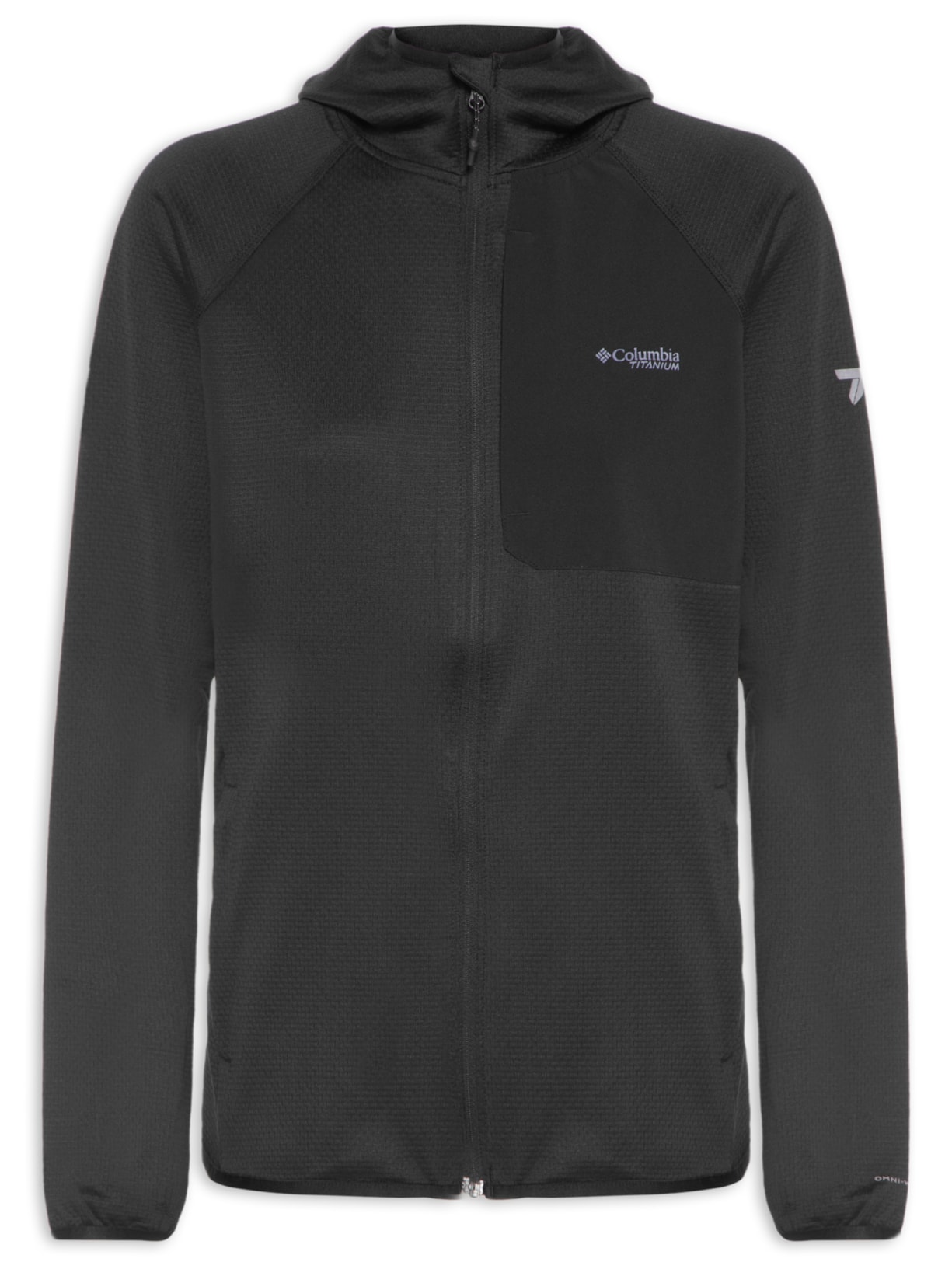 Jaqueta Feminina Triple Canyon™ Grid Fleece Hooded Fz - Preto