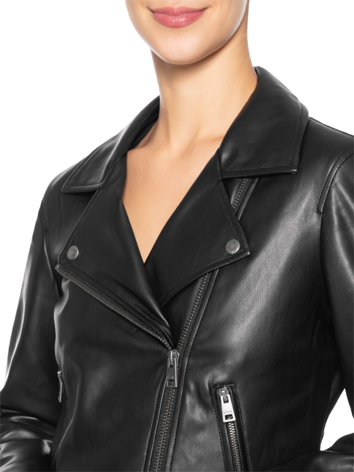 Jaqueta Feminina Upc Clean Moto Preto Levi's