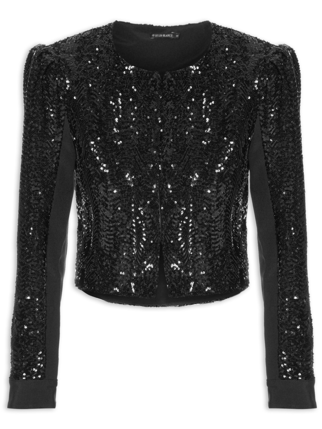 Jaqueta Feminina Valeria Preto Le Lis