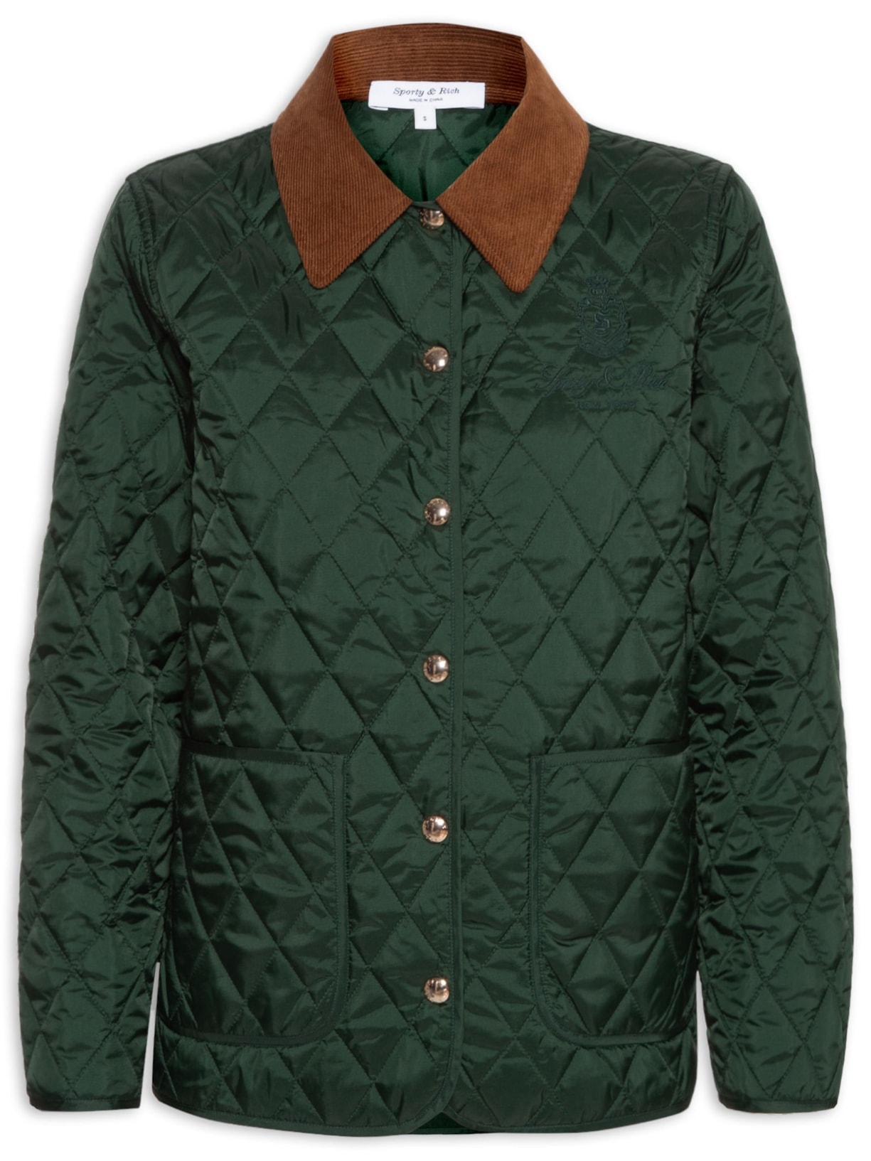 Jaqueta Feminina Vendome Nylon Quilted - Verde