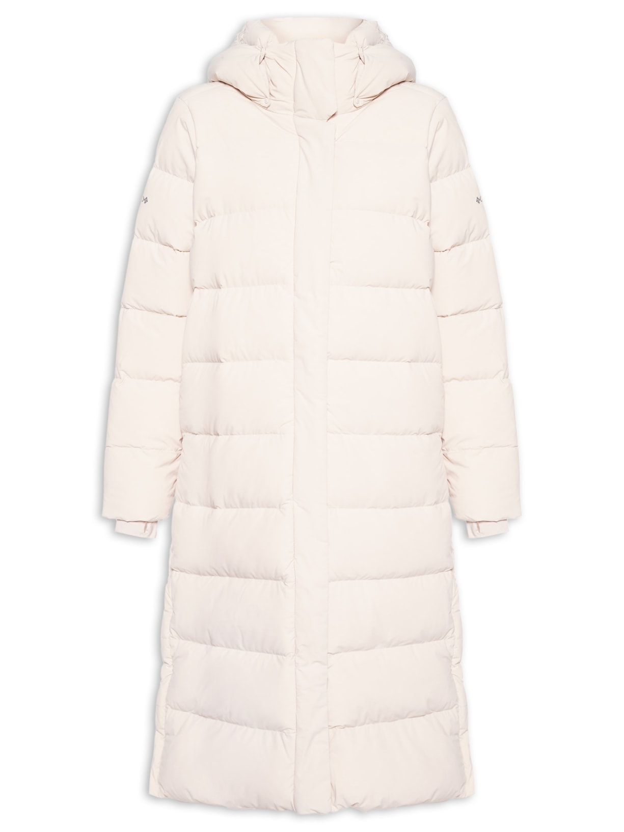 Jaqueta Feminina W Amaze Puff Long - Off White