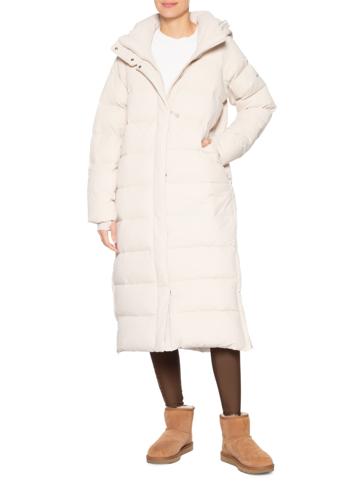 Jaqueta Feminina W Amaze Pugg Long Off White Columbia