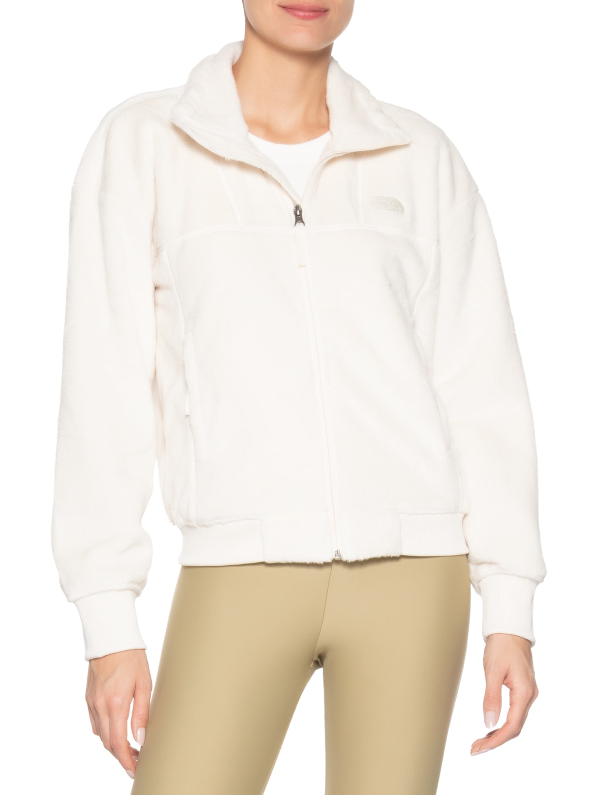 Jaqueta Feminina W Osito Lux Jacket Branco The North Face