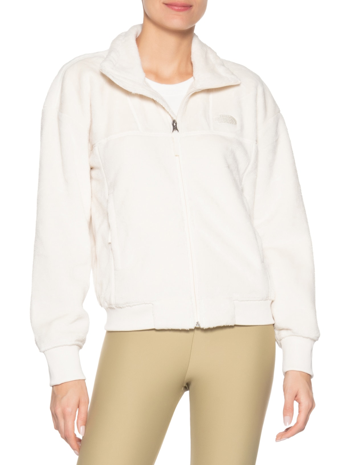 Jaqueta Feminina W Osito Lux Jacket Branco The North Face