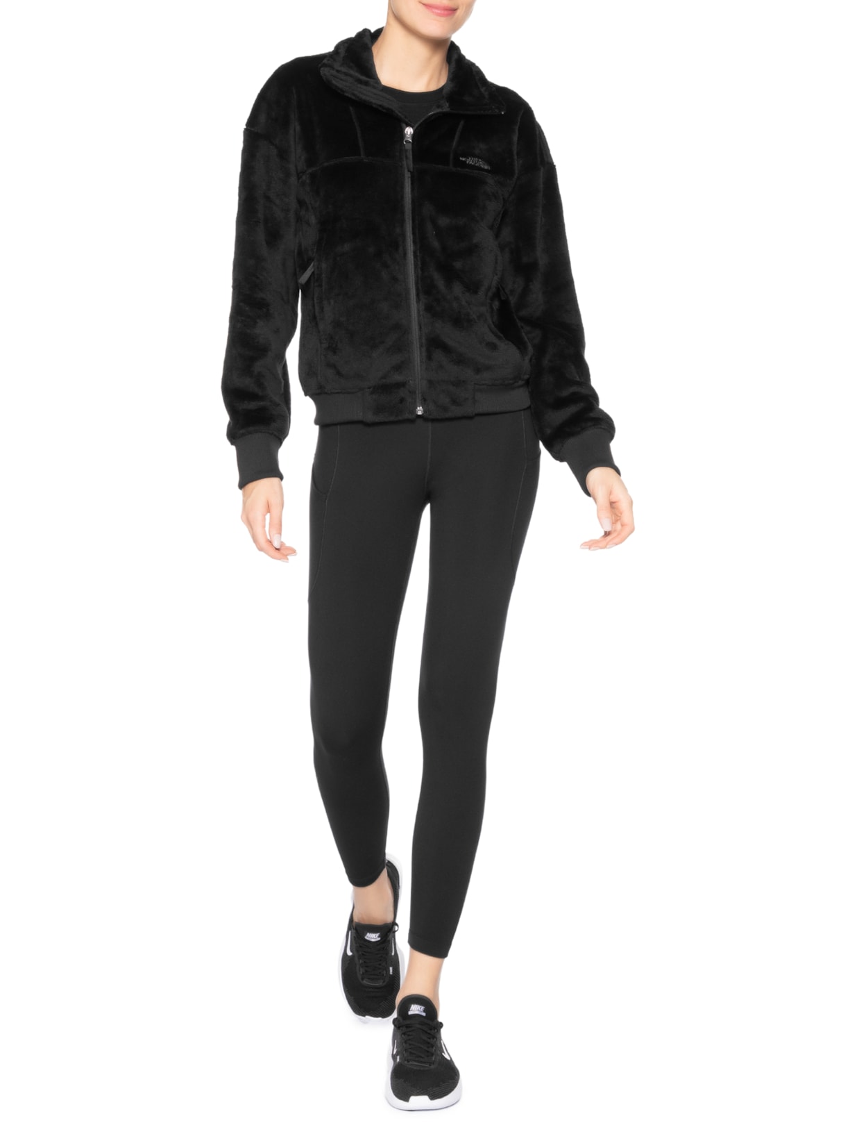 Jaqueta Feminina W Osito Lux Jacket Preto The North Face