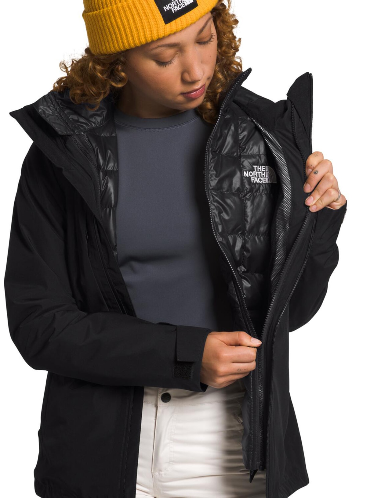 Jaqueta Feminina W ThermoBall Eco Snow Triclimate Preto The North Face
