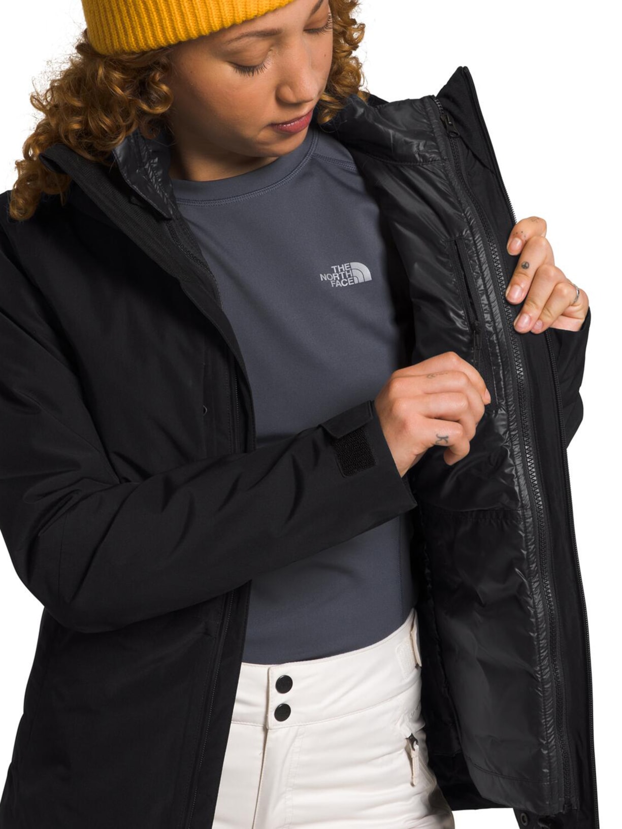 Jaqueta Feminina W ThermoBall Eco Snow Triclimate Preto The North Face