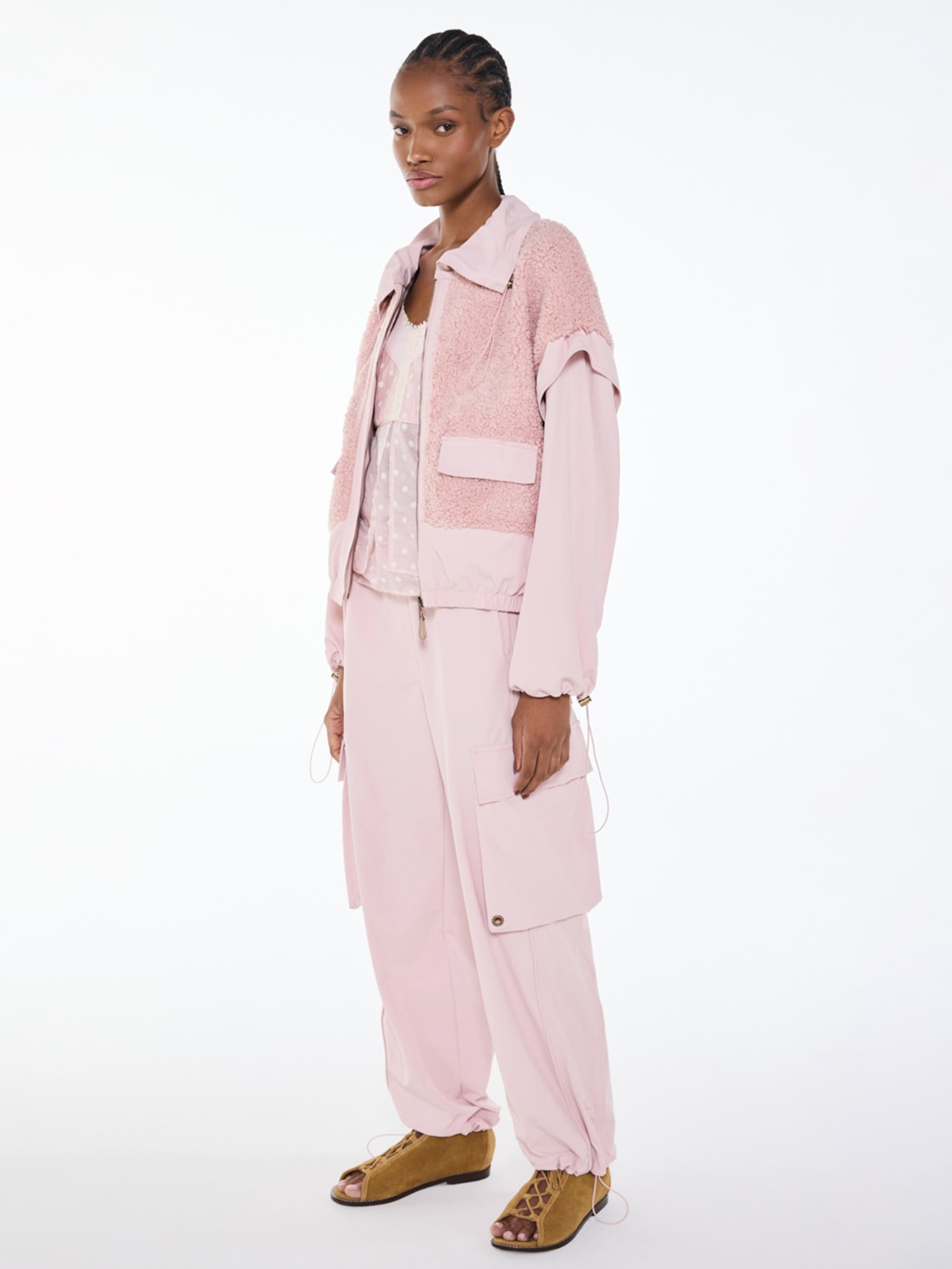 Jaqueta Feminina Weekend Sweet I26 Rosa Mixed