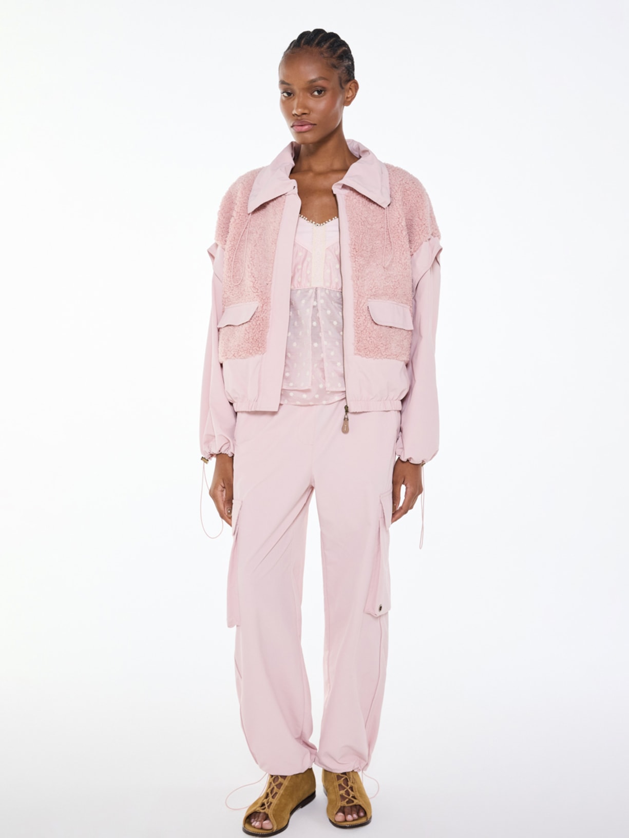 Jaqueta Feminina Weekend Sweet I26 Rosa Mixed