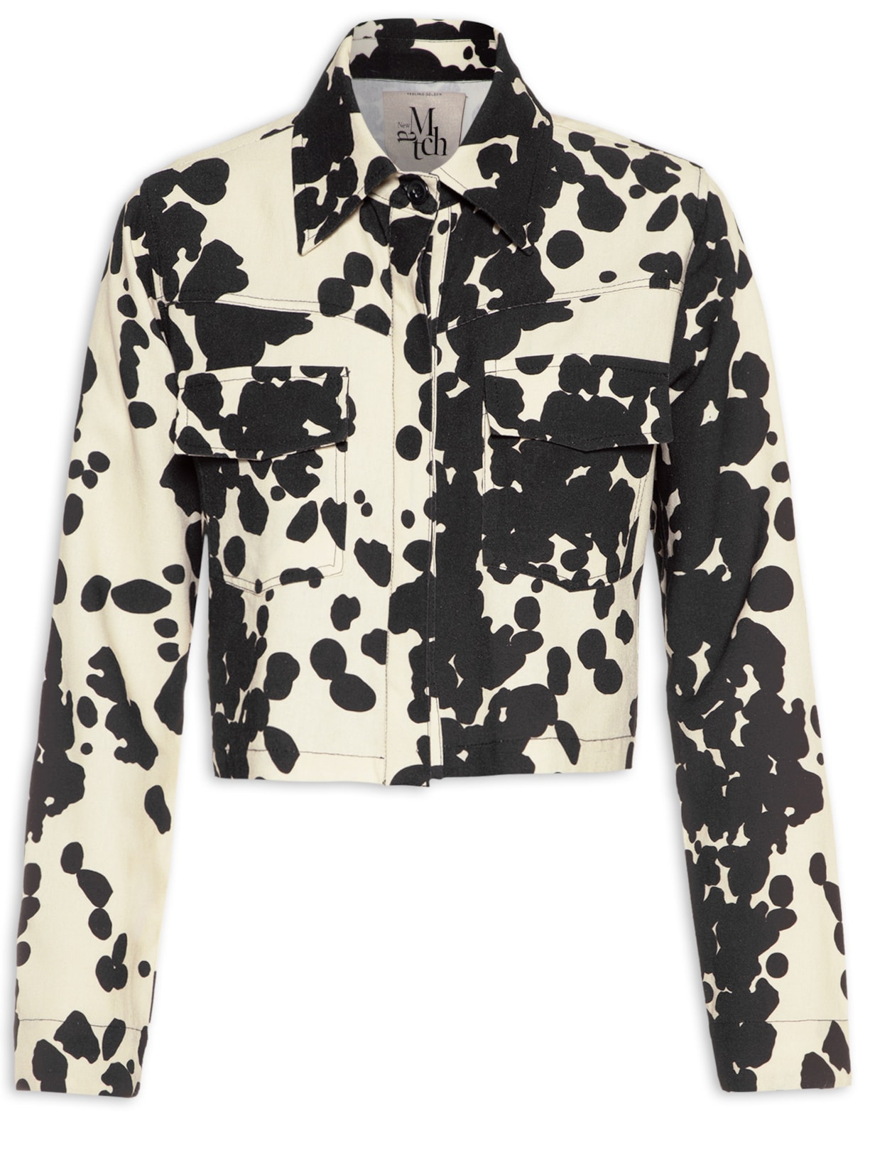 Jaqueta Feminina Western - Animal Print