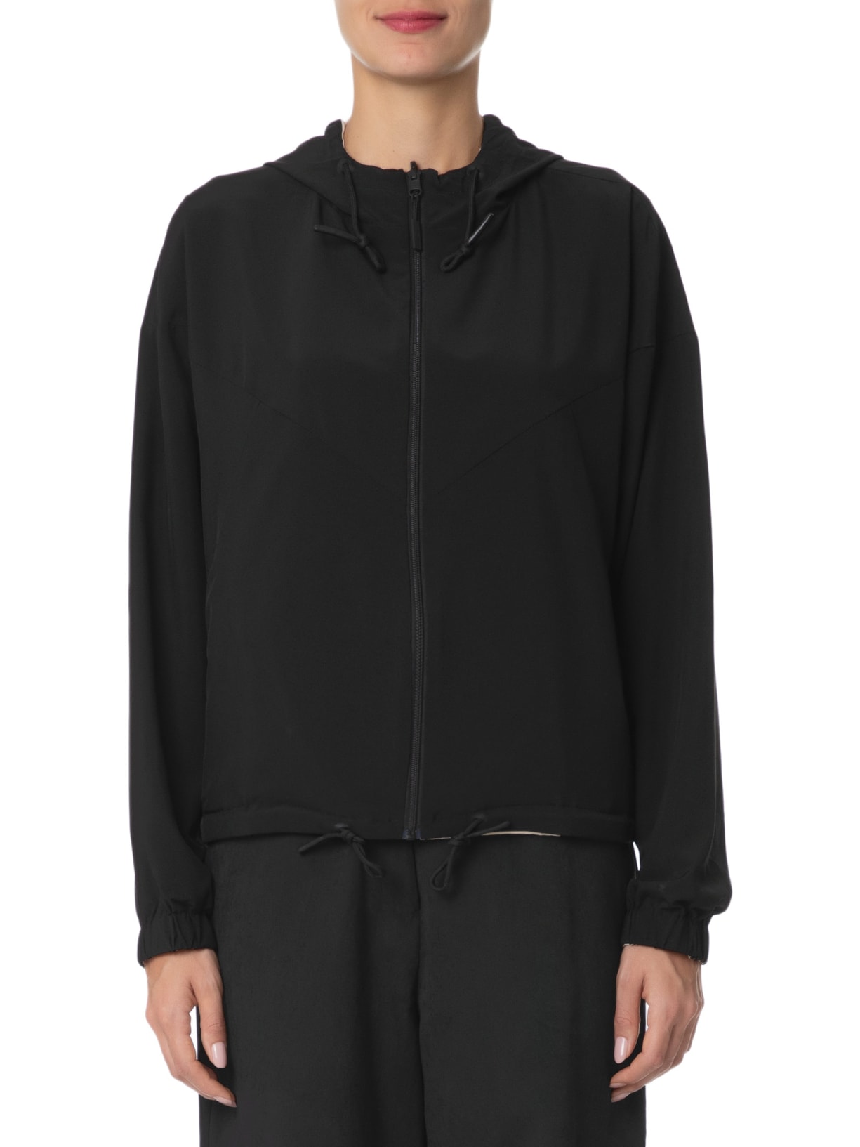 Jaqueta Feminina Windbreaker Superlight Double Face Preto Osklen