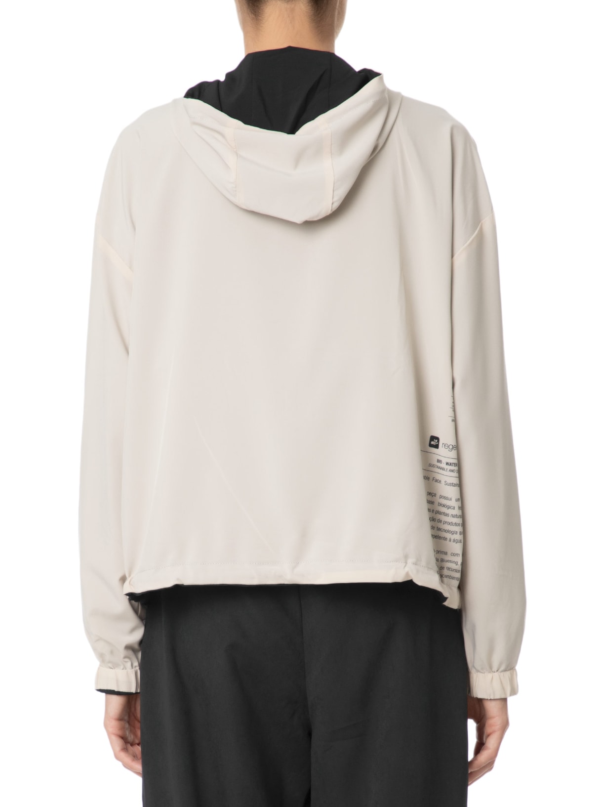 Jaqueta Feminina Windbreaker Superlight Double Face Preto Osklen