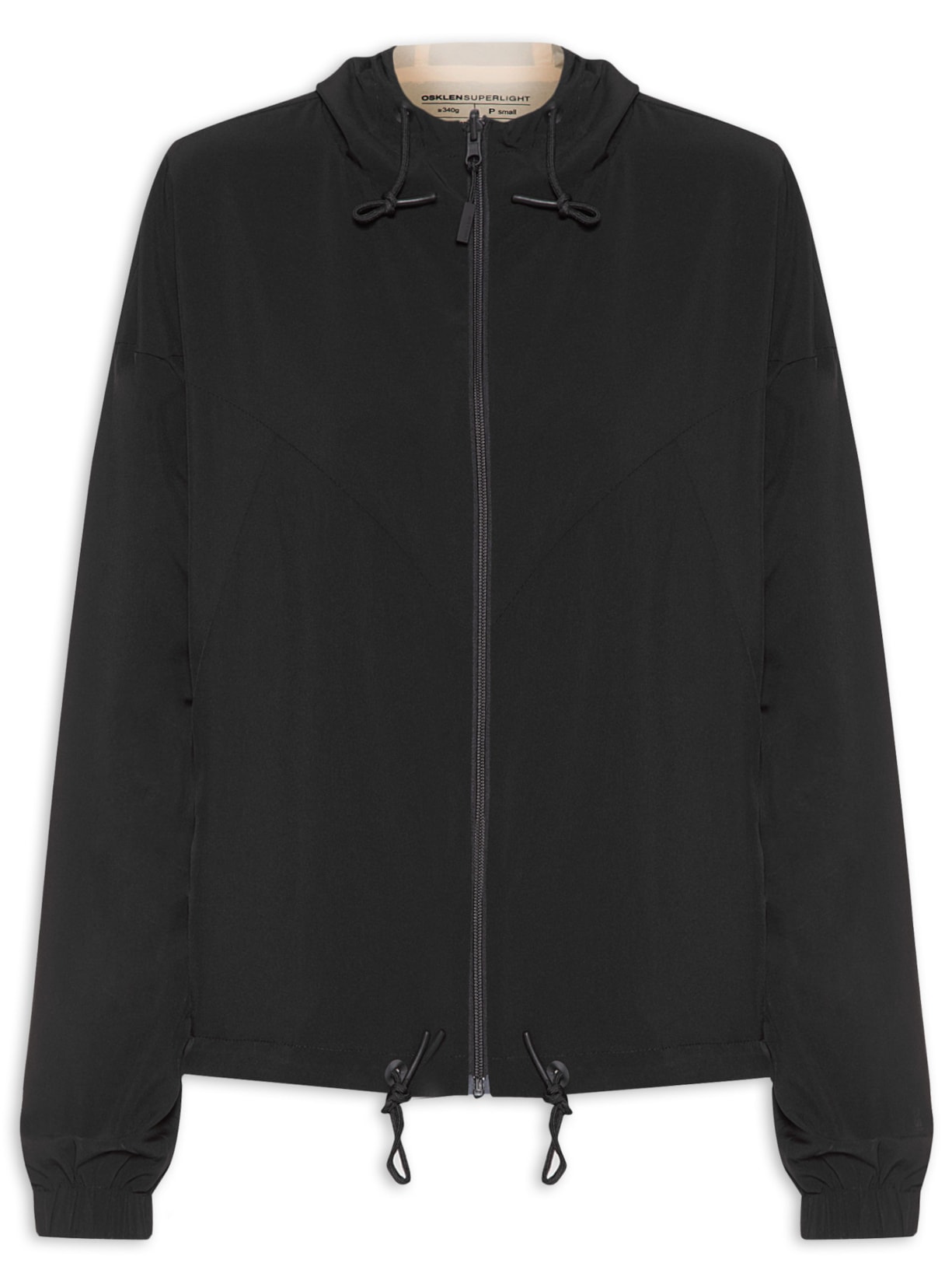 Jaqueta Feminina Windbreaker Superlight Double Face Preto Osklen