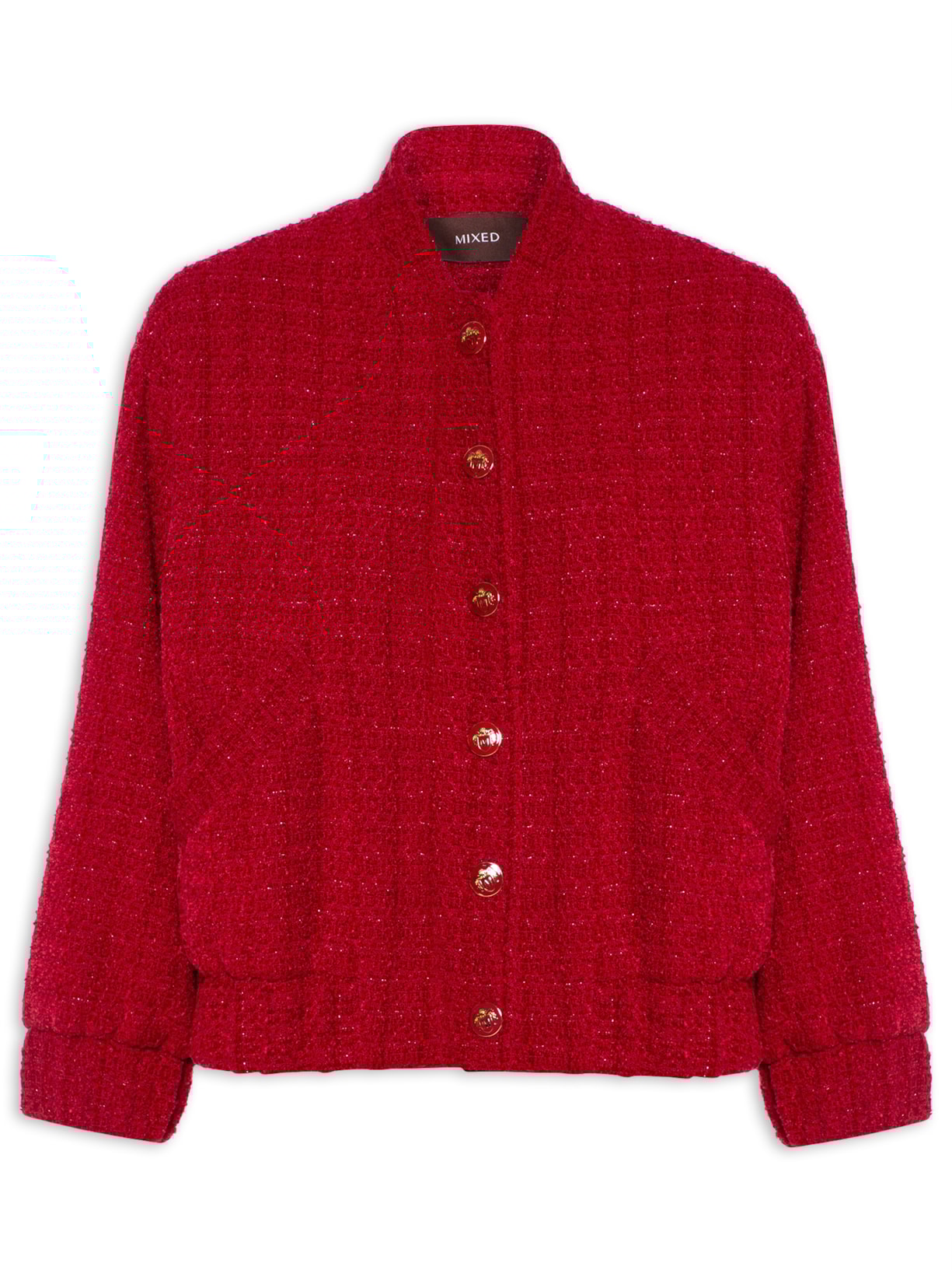 Jaqueta Feminina Wine Barolo - Vermelho