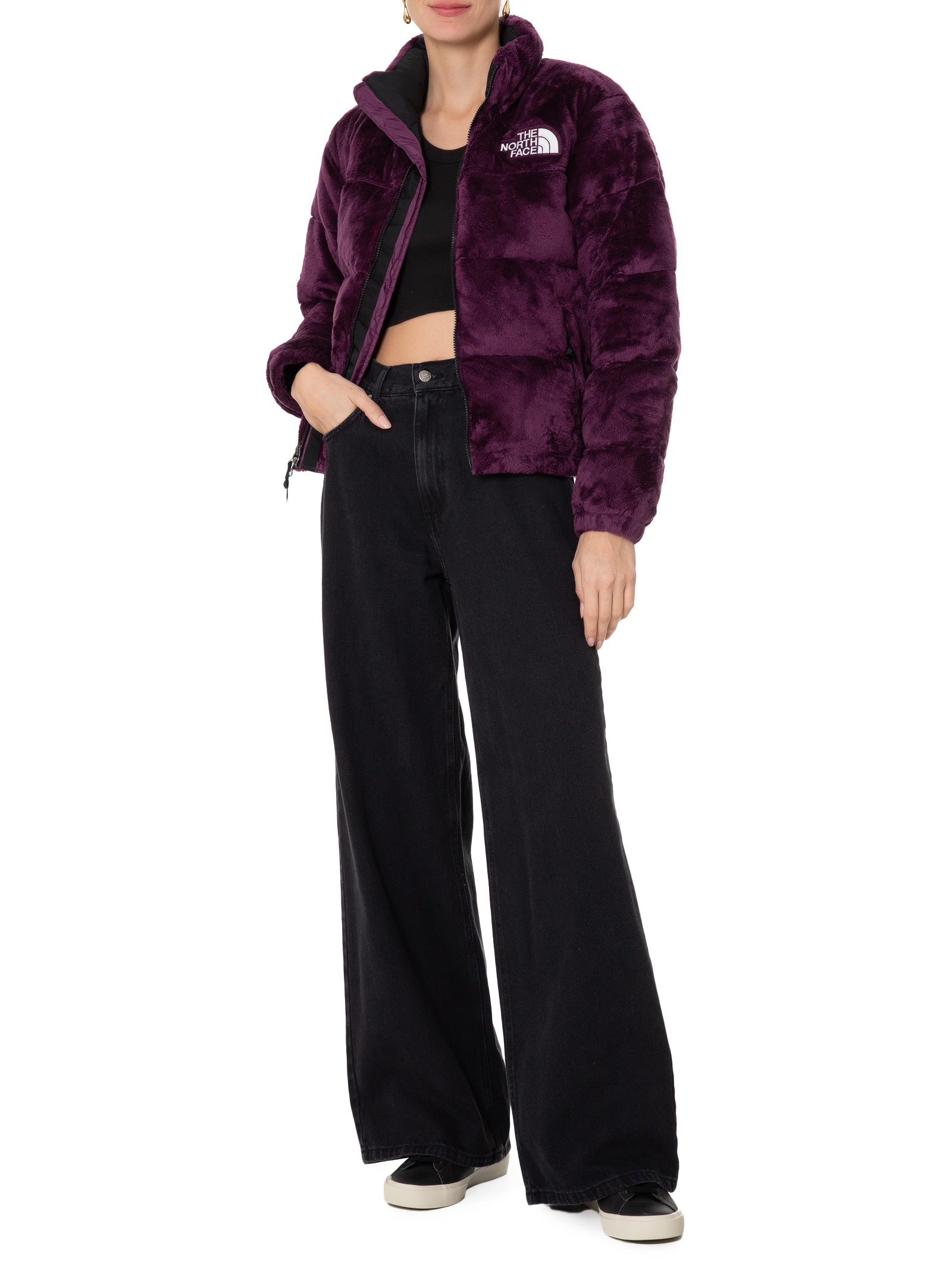 Jaqueta Feminina Winter Versa Velour Nupste - The North Face - Roxo