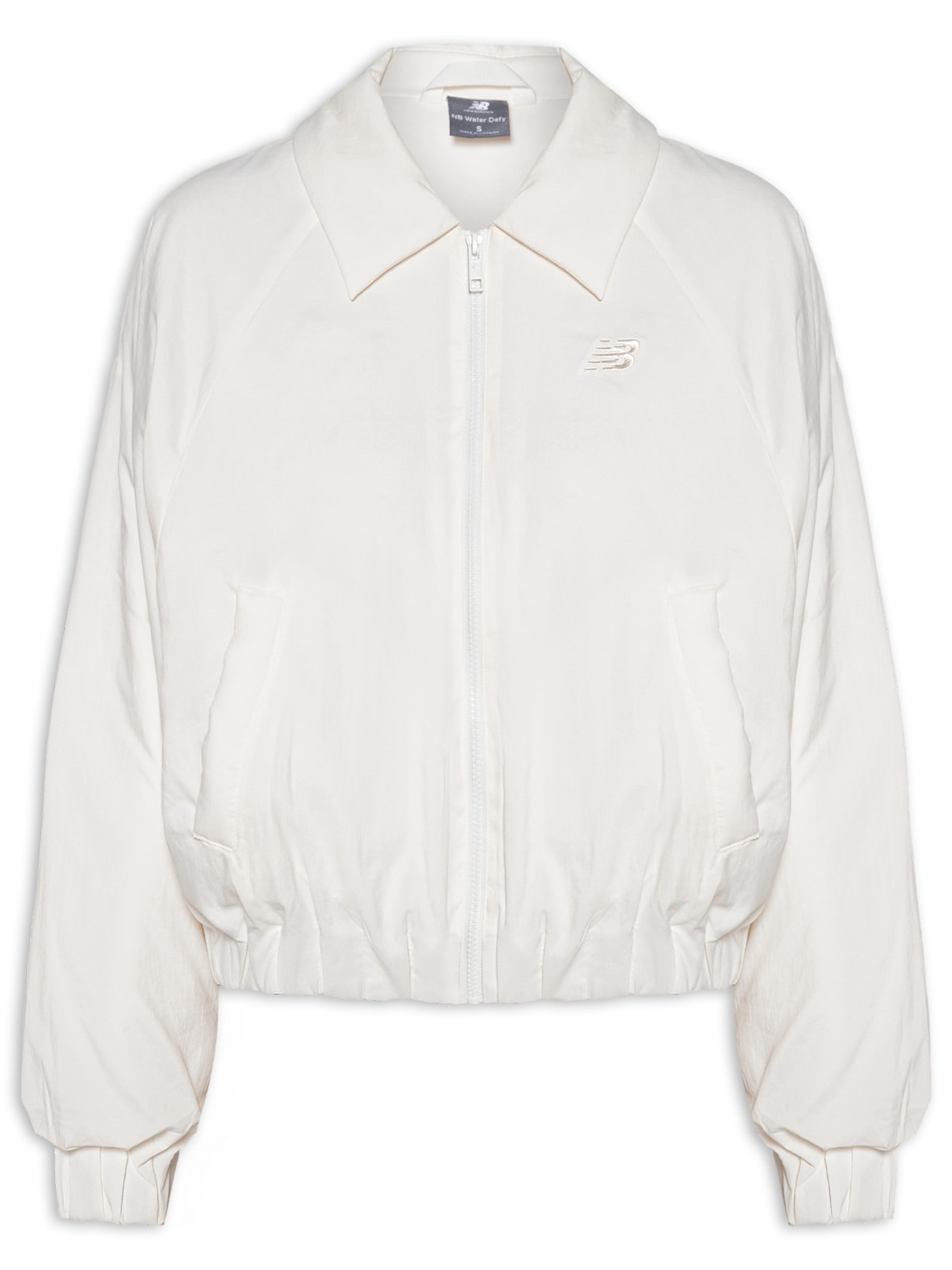 Jaqueta Feminina Woven Bomber - Branco