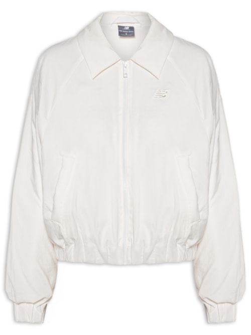 Jaqueta Feminina Woven Bomber - Branco