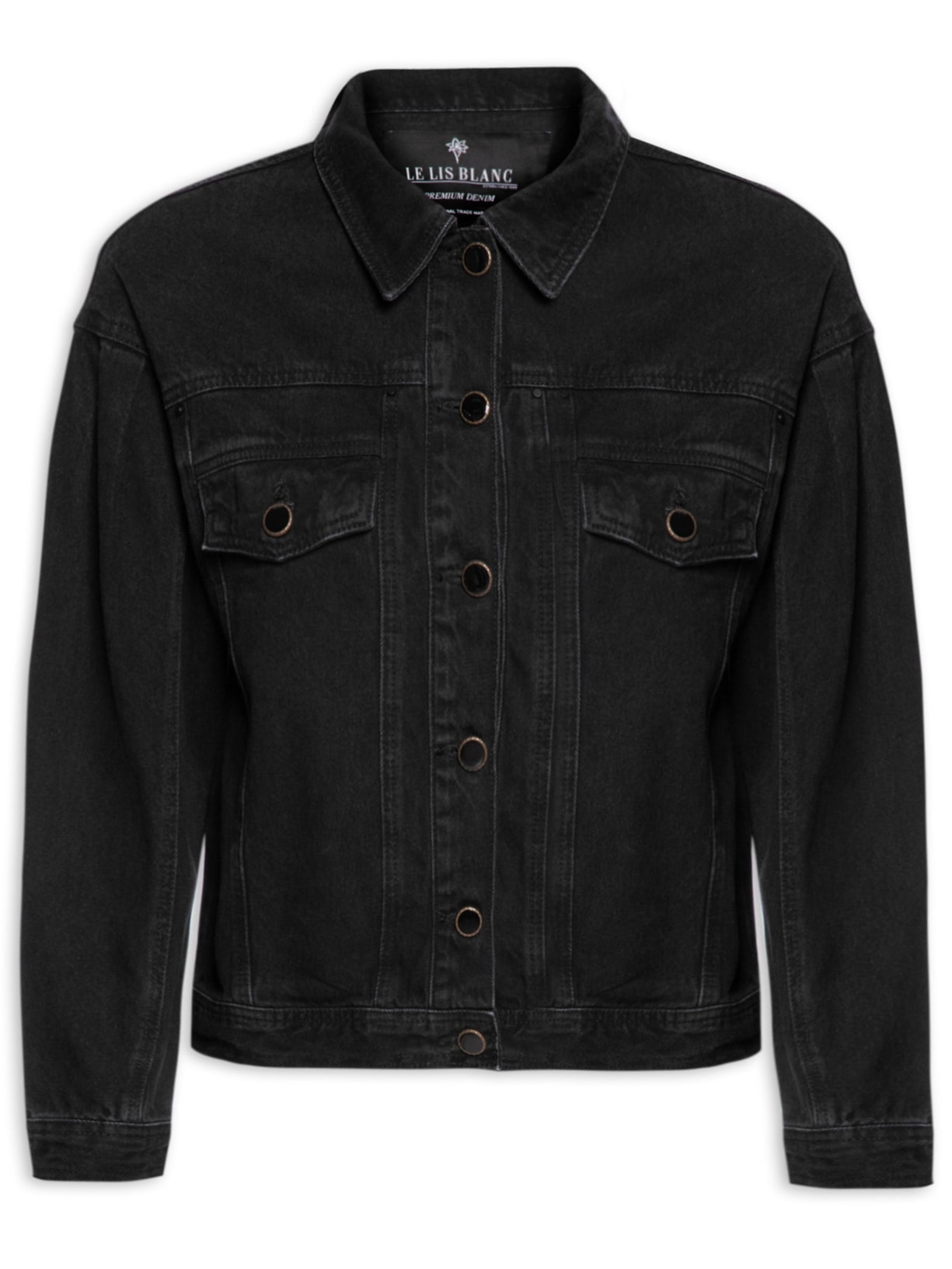 Jaqueta Feminina Yaa Preto Le Lis