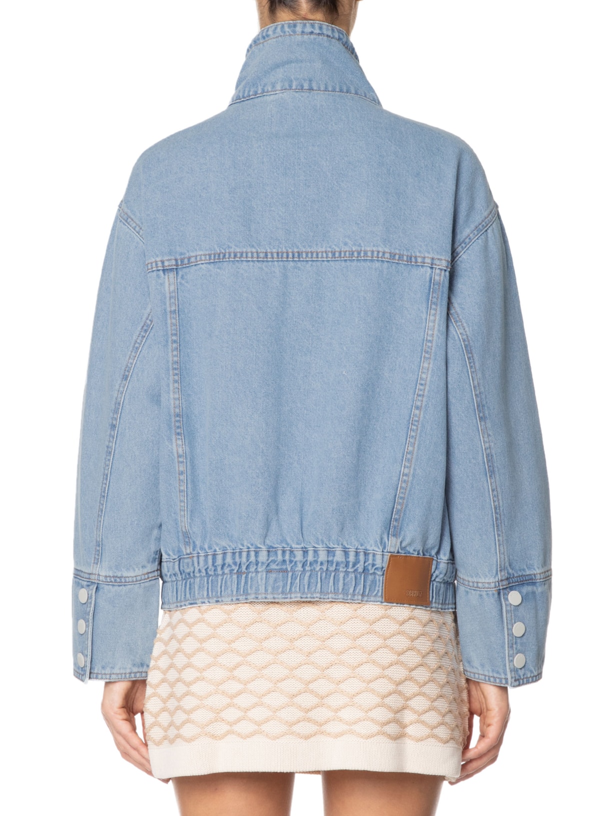 Jaqueta Feminina Yohana Jeans Azul Schutz
