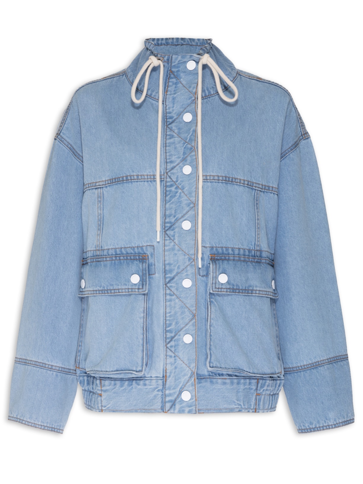 Jaqueta Feminina Yohana Jeans Azul Schutz