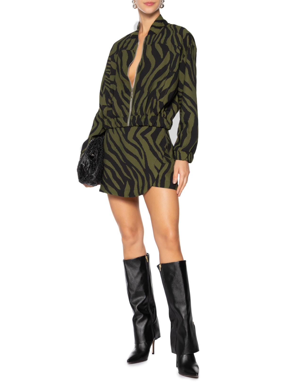 Jaqueta Feminina Zebra Animal Print  Market 33