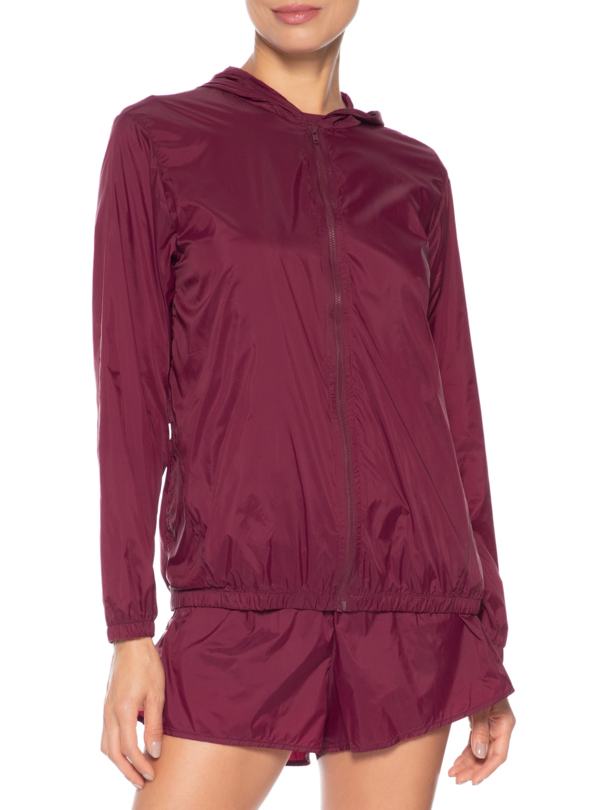 Jaqueta Feminino Corta Vento Breeze Roxo Body For Sure