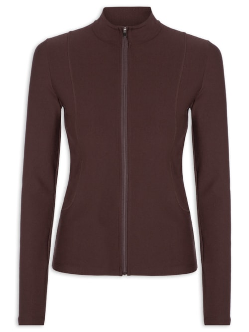 Jaqueta Feminino Neopren Line - Marrom
