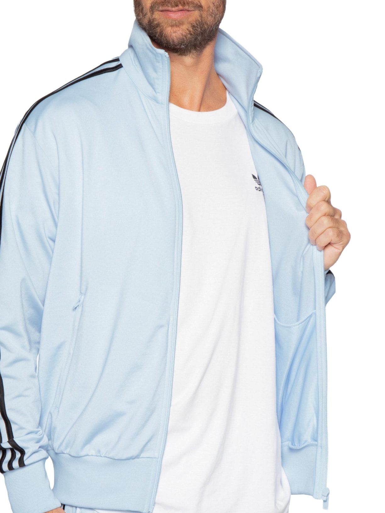 Jaqueta Firebird TT Masculina Cinza Adidas Originals