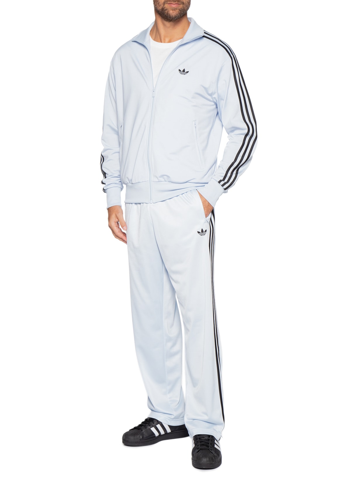 Jaqueta Firebird TT Masculina Cinza Adidas Originals