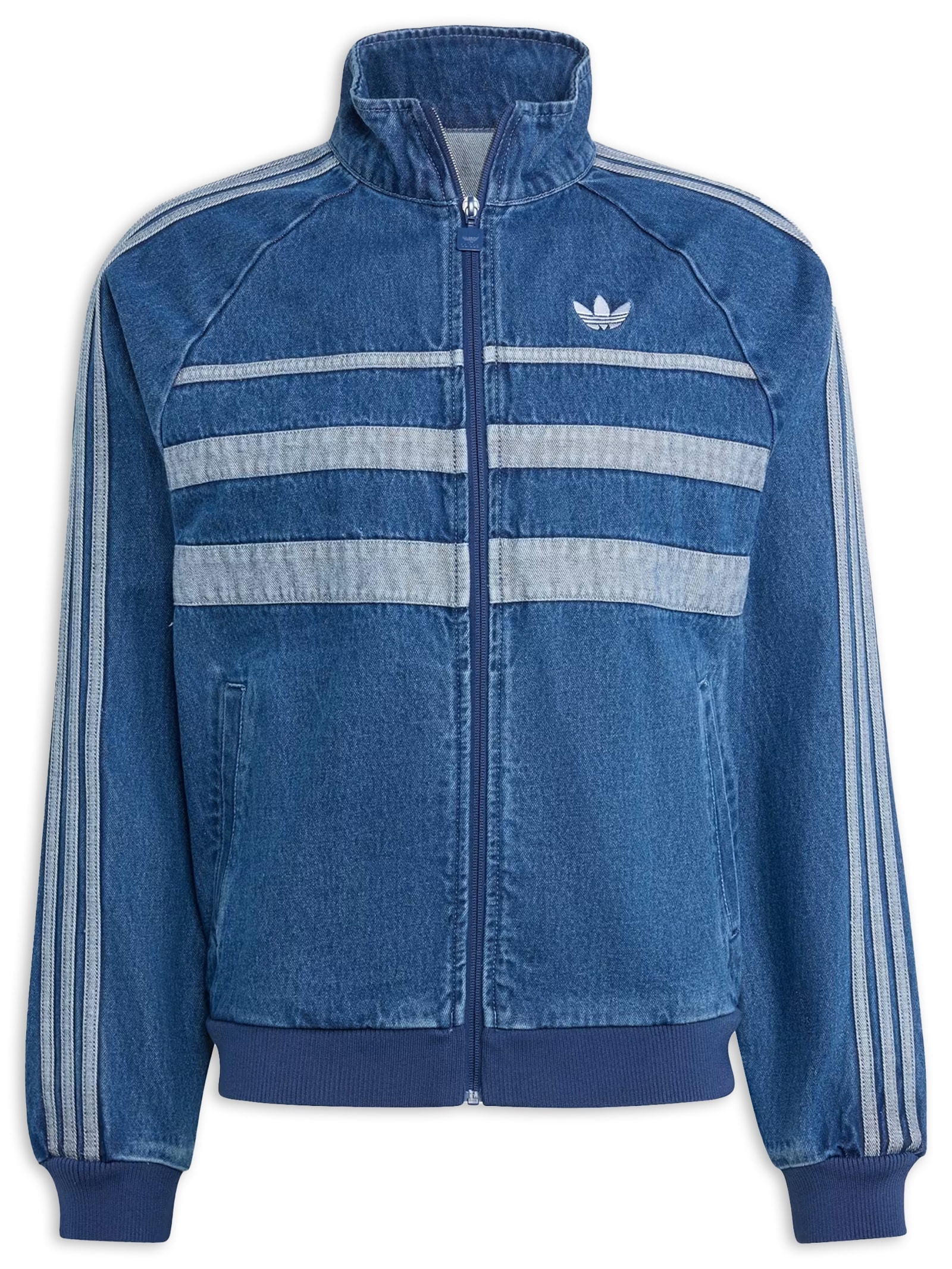 Adidas Originals - Jaqueta First TT Denim - Azul