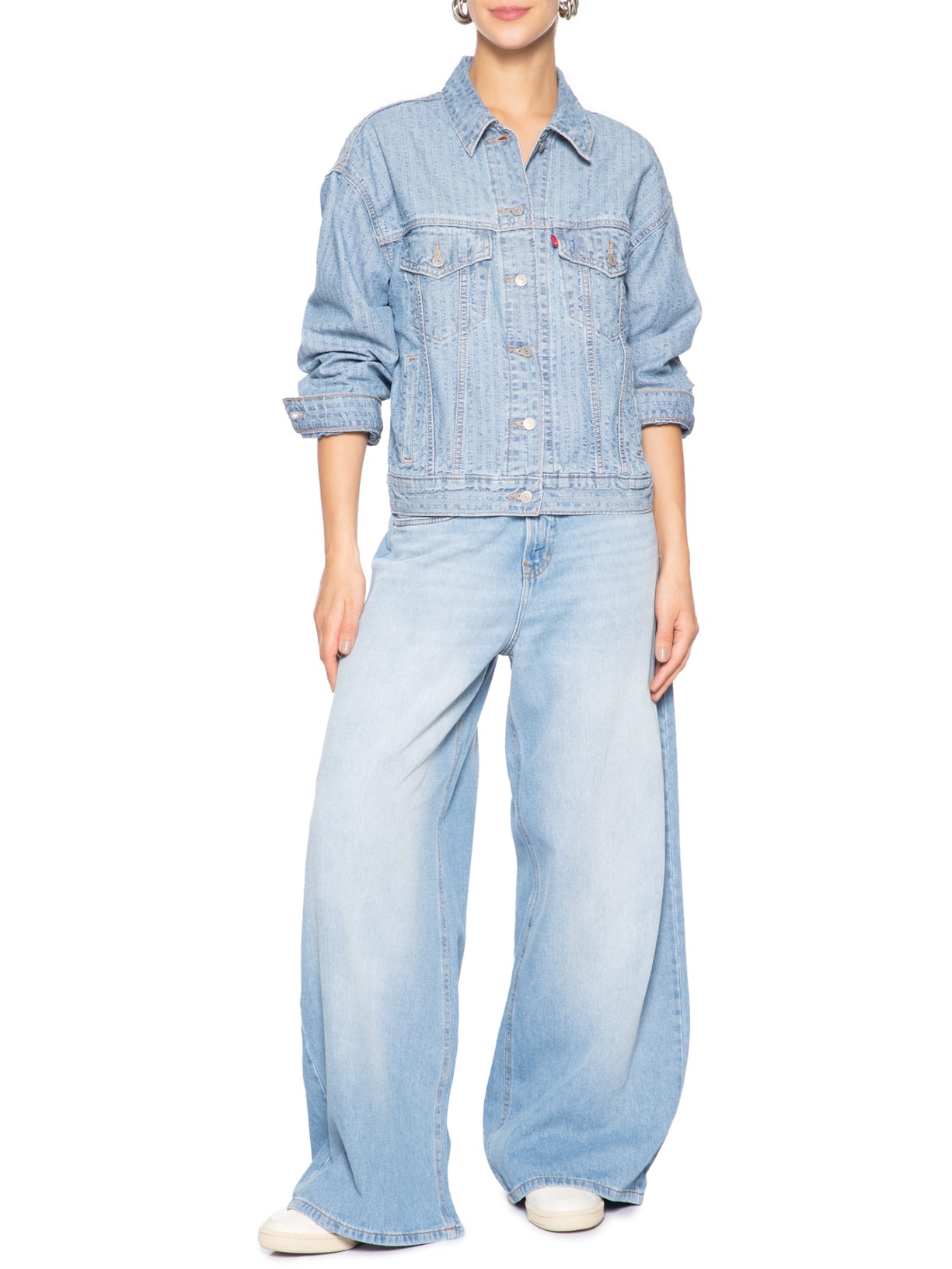 Jaqueta Jeans Feminina 90'S Trucker Azul Levi's