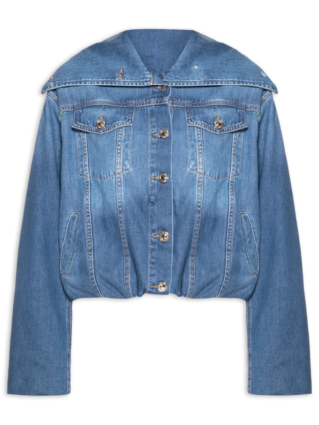 Jaqueta Jeans Feminina Baloné – Azul Animale