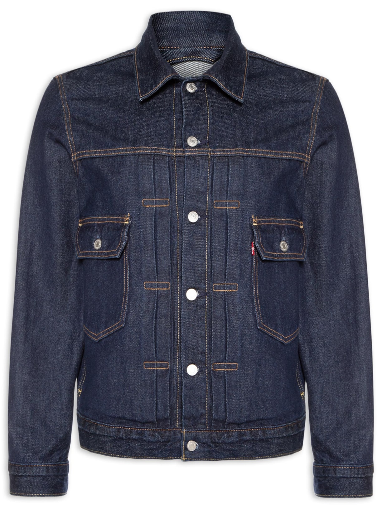 Jaqueta Jeans Masculina Trucker Type II Azul Levi's