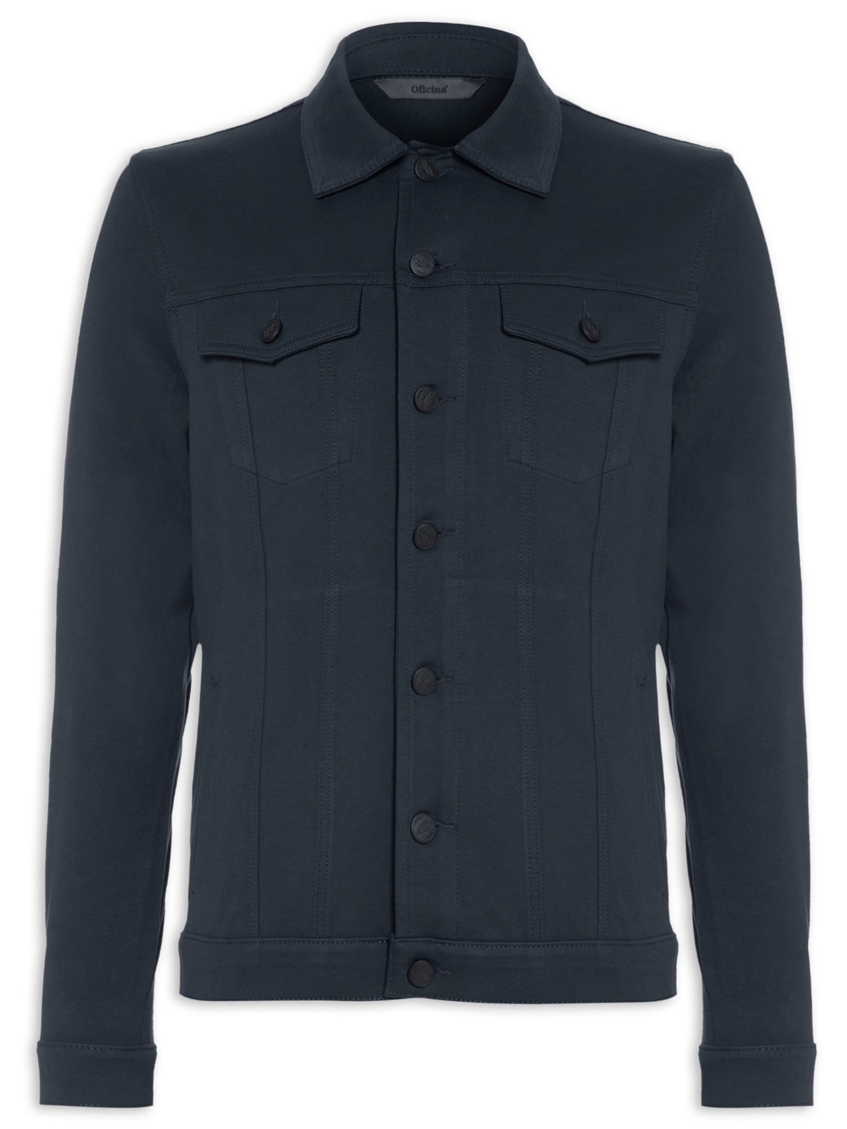 Jaqueta Masculina 247 Azul Oficina Reserva