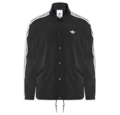 Jaqueta Masculina 3 Stripes - Preto