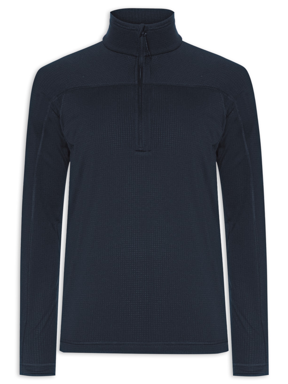 Jaqueta Masculina Abisko Lite Fleece 1/2 Zip - Azul