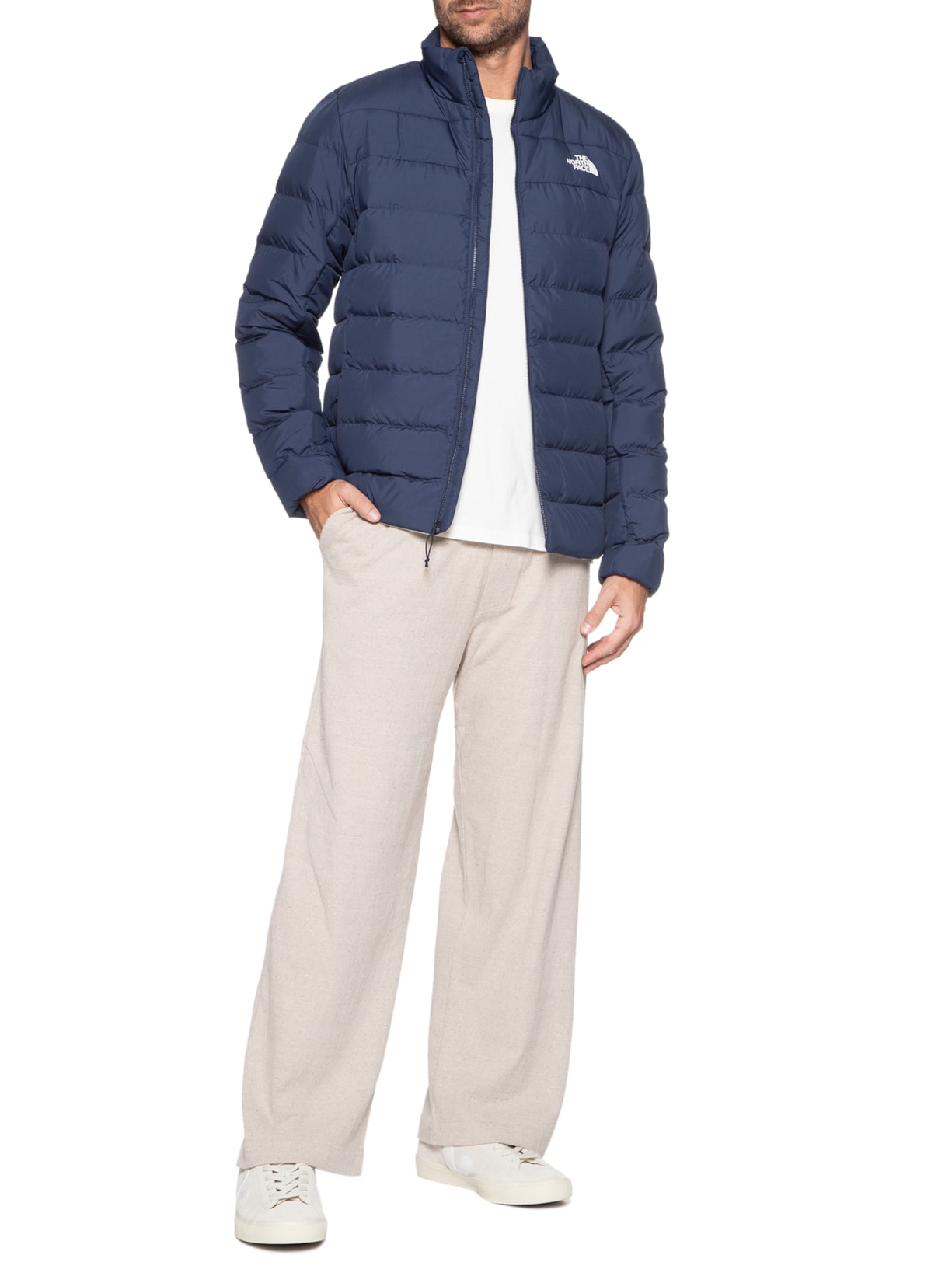 The North Face Jaqueta Masculina Aconcágua Azul